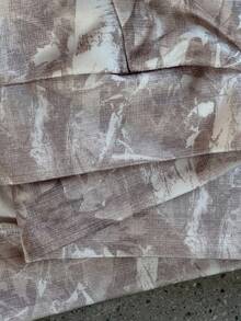 2pcs/Set Teen Girls Fashionable Leaf Print Loose Fit Sweatshirt + Pants Set, Casual Thick & Fashionable Fall Winter - Grey - View 6