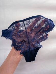 Seduluxe 6pcs/Set Women Lace Underwire Soft Cup Comfortable Bra Set