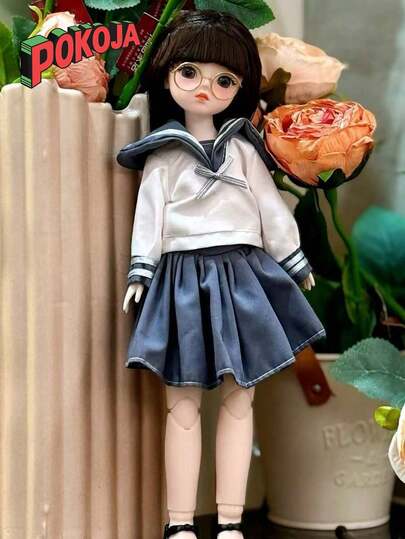 1PC Forest Series Highly Attractively 30cm BJD Clothing Set Girl Single Doll Princess Figure Toy Gift For Teens Collectors Birthday Party Favors Home Display Decoration
