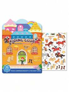 Zazumi Kids Jelly Sticker Book Quiet Time Early Learning Educational Toy For Toddlers Develop Fine Motor Skills Hands On Brain Teaser Puzzle Activity - Multicolor - View 13