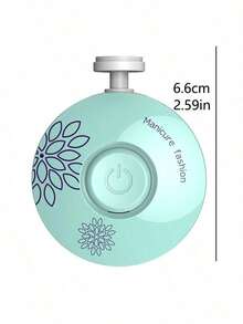 Electric Nail Sharpener, Nail Care Tools, Nail Sharpener Hygiene Kit, Nail Sharpener, With Bag, Storage Box And Storage - Mint Green - View 8