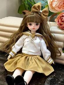 1 件森林系列极具吸引力的 30 厘米 BJD 服装套装女孩单人娃娃公主玩偶玩具礼物青少年收藏家生日派对礼物家居展示装饰 - 彩色 - 查看 2