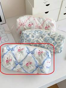 1PC Pencil Bag Pencil Case Pen Holder Coin Pouch Pen Simple Cosmetic Storage Bags Makeup Bag Office Stationery Organizer Pencil And Marker Cases