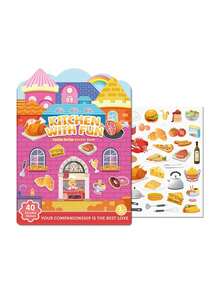 Zazumi Kids Jelly Sticker Book Quiet Time Early Learning Educational Toy For Toddlers Develop Fine Motor Skills Hands On Brain Teaser Puzzle Activity - Multicolor - View 17