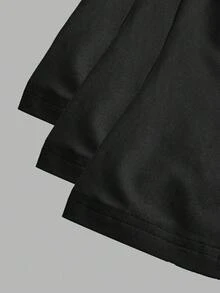 SHEIN EZwear 3pcs Women Casual Crew Neck Bodycon Long Sleeve T-Shirt Set - Black - View 7