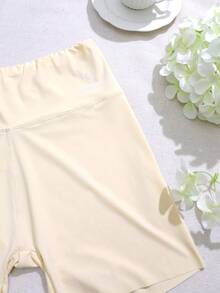 3pcs Women's Comfortable Soft Heart Pattern High Waist Seamless Briefs