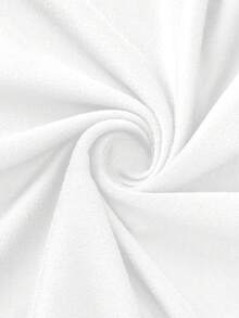 SHEIN EZwear 3pcs Women Crew Neck Casual Fitted Long Sleeve T-Shirt Set, Suitable For Autumn/Winter,White Shirt