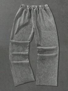 Manfinity EMRG Men Star Pattern Grey Comfortable Sweatpants, Suitable For Everyday Casual Wear Or Athletic Activities. Whether Strolling The Streets Or Working Out At The Gym, These Pants Are The Ideal Choice To Showcase Your Leisure Style, For Rave