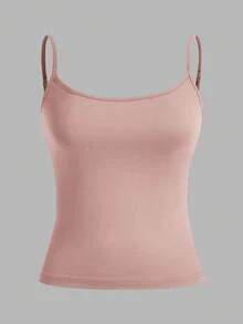 SHEIN EZwear 3 件套女士性感短款吊带背心，适合夏季 - 彩色 - 查看 4