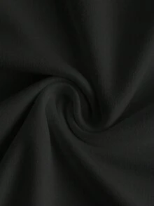 SHEIN EZwear 3pcs Women Casual Crew Neck Bodycon Long Sleeve T-Shirt Set - Black - View 3