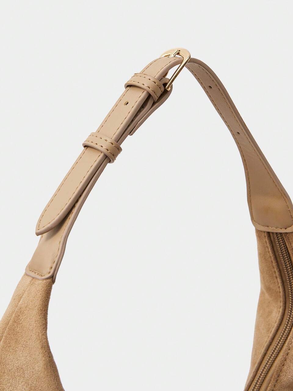 MOTF SOLID SUEDE OVERSIZED BUCKET SHOULDER BAG, PERFECTLY MATCHING WITH FALL OUTFITS WOMEN