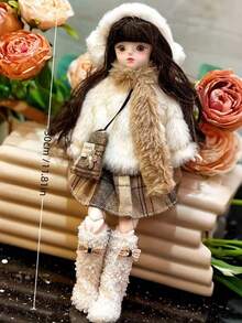 1PC Forest Theme Highly Attractively 30cm BJD Outfit Set Girl Single Doll Princess Figure Toy Gift For Teens Collectors Birthday Party