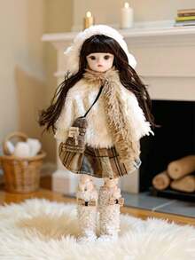 1PC Forest Theme Highly Attractively 30cm BJD Outfit Set Girl Single Doll Princess Figure Toy Gift For Teens Collectors Birthday Party