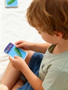 Zazumi 1SET Kids Learning Cards Food Fruit Animal Weather Preschool Educational Cognitive Game Improve Concentration Make Learning Fun - Multicolor - View 5