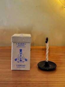 Cirelle Handmade Nepalese  Seven Chakra Rope Incense - Natural Herbal Blends With Lotus Holder Gift Set - Multicolor - View 5