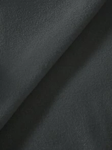 Attitoon 夏季简约休闲纯色套头连帽长袖卫衣，无抽绳，宽松版型，适合秋冬季穿着。 - 深灰色 - 查看 4