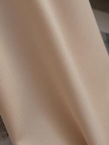 Franclia Elegant Fashion Shiny Fabric Top And Pleated Midi Skirt 2 Pieces Set, Suitable For Autumn/Winter - Multicolor - View 7