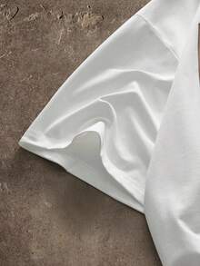 AXEPEAK maglieta corta casual con collo rotondo e maniche corte, vestibilità morbida, taglie comode