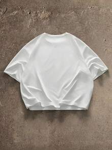 AXEPEAK maglieta corta casual con collo rotondo e maniche corte, vestibilità morbida, taglie comode