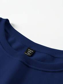 EMERY ROSE 格莱美运动衫、格莱美礼物、晋升为奶奶、母亲节送给格莱美的礼物、准奶奶的礼物、孕期揭秘、波西米亚风运动衫 - 藏蓝色 - 查看 4