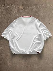 AXEPEAK AXEPEAK Casual Sports Jersey Loose Fit Short Sleeve Polo Shirt For Plus Size Men