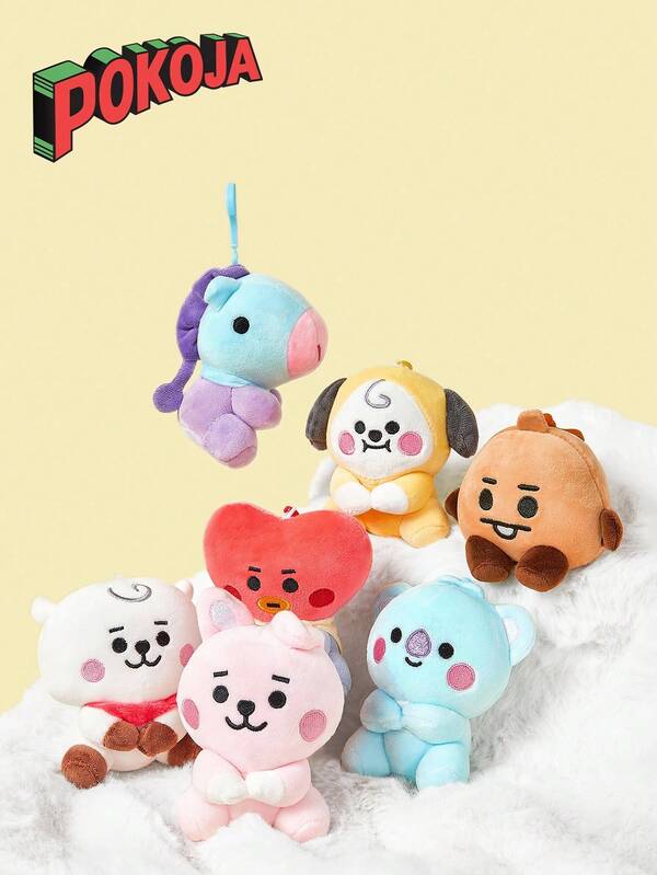 Cosplay Series Anime Figures Kawaii New Kpop Cartoon 10-24cm Plush Toy Backpack Korean Kawaii Doll Homecoming Season Dormitory Christmas Gift Birthday Grabbing Doll A Christmas And Birthday Gift For A Friend