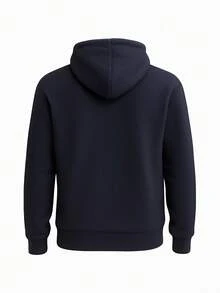 Kappa Men's Pullover Sweatshirt Navy Blue - Navy Blue - View 2