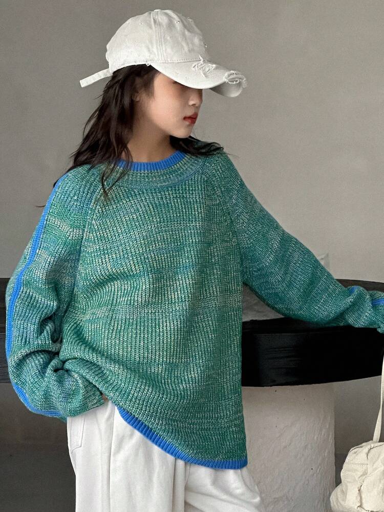 Tween Girls Daily Casual Sweater, Autumn Easter