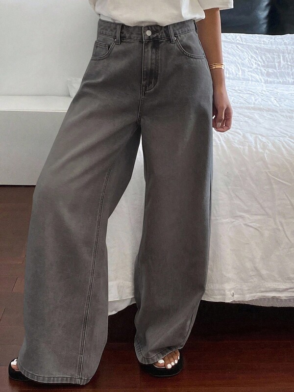 Dazy-Less Jeans de mezclilla desgastados y holgados para mujer, nueva llegada de verano