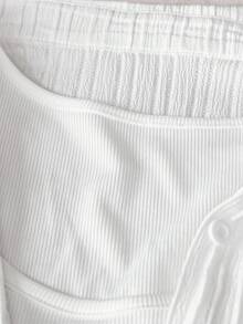 Franclia High Neck Long Sleeve Base Layer, Autumn/Winter - White - View 6