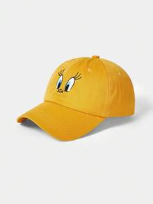 LOONEY TUNES X SHEIN Women Baseball Cap - Yellow - View 3