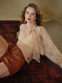 MOTF STUDIO PU皮革短裤 - 棕色 - 查看 7