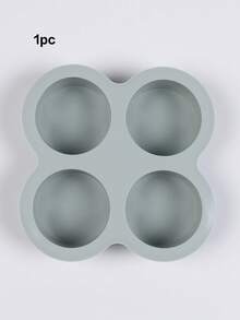 1pc Reusable Silicone Air Fryer Egg Mold, Non-Stick Air Fryer Baking Pan, Silicone Muffin Pans For Baking, Hamburger Bun Pan, Air Fryer Accessories, 4 Cavity - Grey - View 14