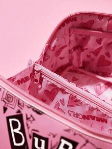 Mean Girls | SHEIN Makeup Bags - Pink - View 6