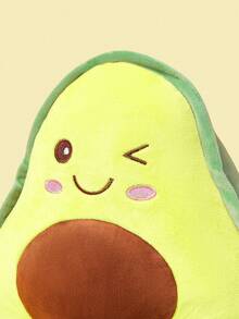 Almohada de peluche suave con forma de aguacate lindo para Halloween, serie de cojines con forma de frutas, regalo para el hogar, decoración del dormitorio, regalo para Navidad/Día de San Valentín/Día de la Madre, almohada con forma de muñeca para fiestas