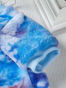 PETSIN 1 Pc Flannel Pet Printed Warm Sweatshirt For Pets - Multicolor - View 7