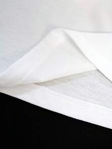 Teletubbies X SHEIN Women Casual Loose Round Neck Cartoon Graphic Short Sleeve T-Shirt, Suitable For Summer