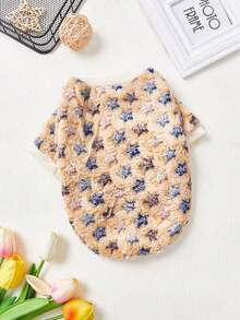 PETSIN 1 Pc Star Pattern Flannel Pet Without Hat - Multicolor - View 4