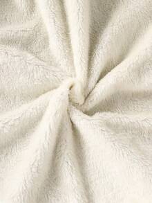 Vacaura Tween Boy 休闲时尚梭织面料连帽风衣夹克，松紧袖口，撞色衬里，宽松版型，舒适适合秋冬日常、户外、聚会、摄影、购物 - 黑色 - 查看 5