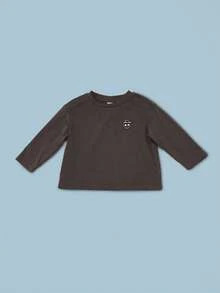 SUMWON Baumwoll Baby Jungen Dinosaurier Koordinations-Set mit karierter Hose und Langarm-Wintershirt, Herbst Outfit, passendes Zweiteiler-Set