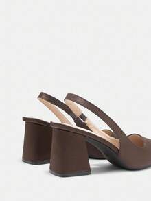 CUCCOO CURVES Plus Size Women's Fashion Classic Comfortable Pointed Toe High Heel Pumps For Christmas