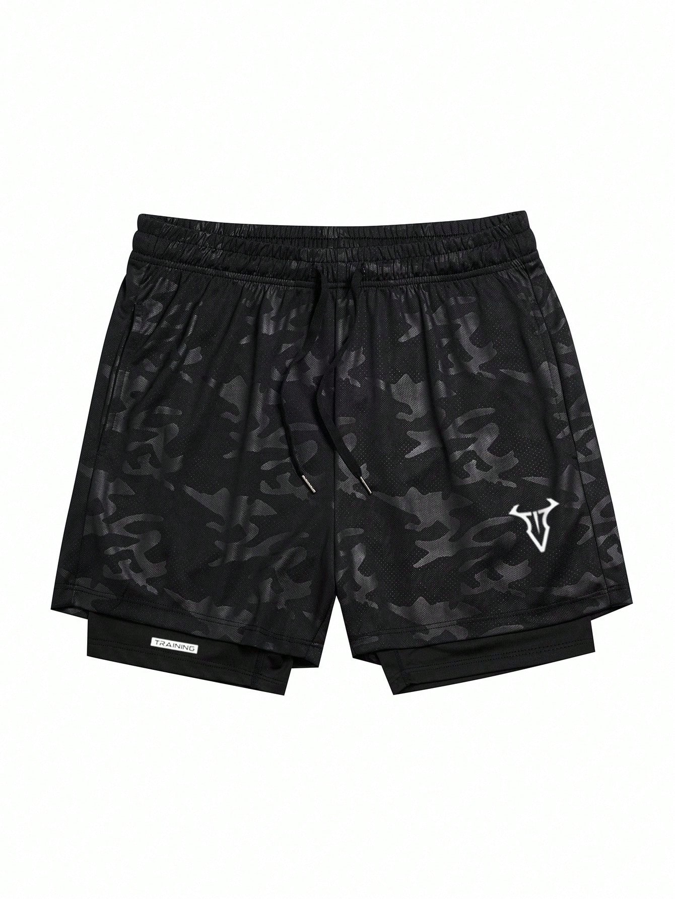 Manfinity Sport Corelite شورتات رياضية للرجال مطبو...