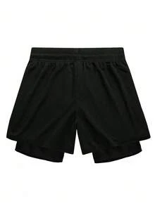 Manfinity Sport Corelite 男士运动装无袖上衣和短裤，简约时尚健身服，适合夏季