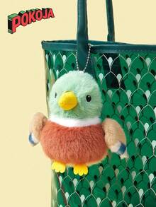 1 件可爱毛绒娃娃，逼真的毛绒鸟和鸟巢，麻雀，企鹅，鹦鹉，麻雀，家庭办公室装饰，卧室儿童伴侣，生日礼物，促销礼品