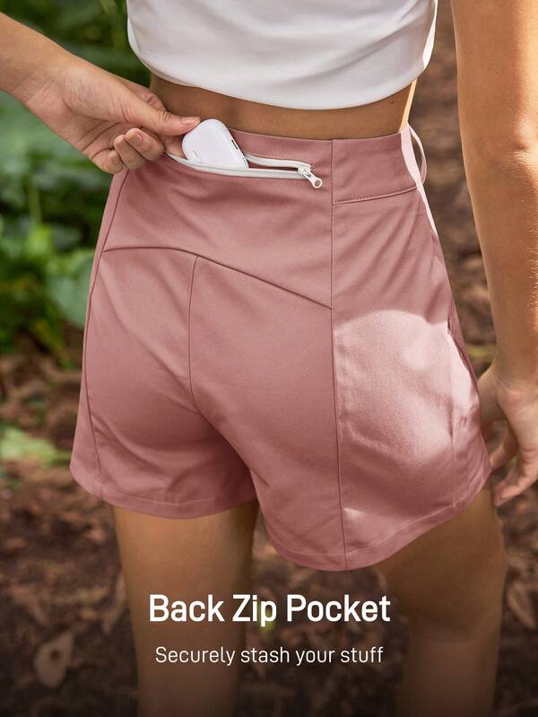 In My Nature Women's Casual Solid Color Outdoor Shorts, Summer