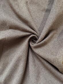 SHEIN Clasi Blusa elegante y versátil de talla grande para mujer con diseño de espiga sin mangas, falsos bolsillos y decoración de botones metálicos en estilo retro - Gris - Ver 3