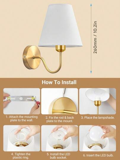 Teckwe Sets Battery Operated Wand Sconces Set Of 2, 12 RGB Temperatures, Dimmable Wireless Lights Bedroom view 7