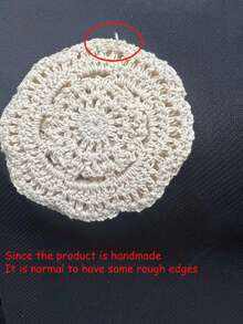 4/6/8/10/12/16/18/20pcs Vintage Floral Crochet Coasters, Vintage Round Coasters, Heat-Resistant Placemats, Tablecloths, And Dining Table Decorations - Perfect For Home, Residence, Kitchen, Coffee Table, Wooden Table, Restaurant, Bar Decoration