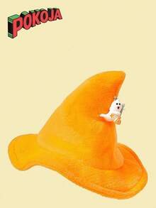 (仅衣服)万圣节南瓜17cm第一代/第二代/第三代Labobo 15cm毛绒玩偶衣服，17cm Labubo万圣节休闲巫师帽南瓜玩偶服装适合 - 彩色 - 查看 7