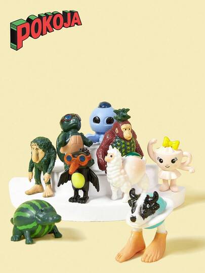 24 Piece Italian Brainrot Action Figures Set, Funny Collectible Tung Tung Tung Sahur Figures Adults,Tralalero Tralala-Inspired,Creative Shark,Monkey And More Toys